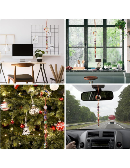 Adorno Árbol de la Vida con 7 Piedras Chakra - Rtisaeu