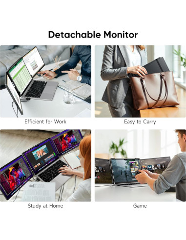 Extensor de Pantalla Dopesplay 14.1" FHD 1200P Portátil