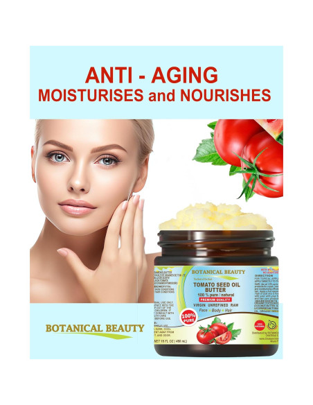 Mantequilla de Aceite de Semilla de Tomate 236.6 ml - Belleza Botánica