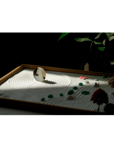 Kit de Jardín Zen JJJ Arts - 31 Piezas con Rastrillos y Accesorios