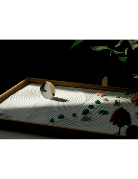 Kit de Jardín Zen JJJ Arts - 31 Piezas con Rastrillos y Accesorios