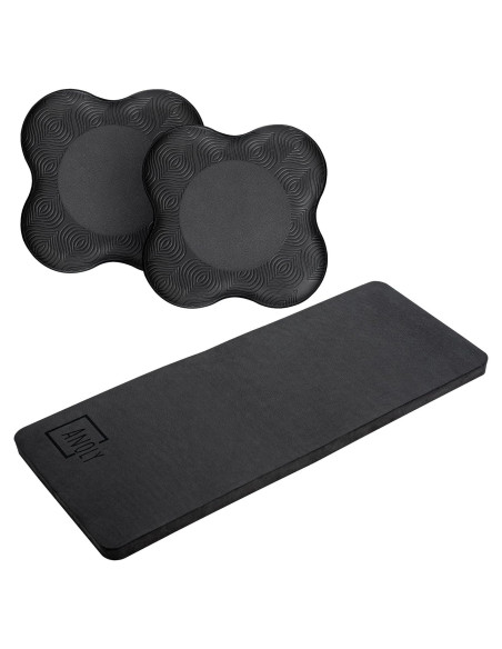 Conjunto Almohadillas Soporte Yoga Anoly - 2 Almohadillas + Esterilla