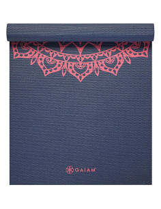 Estera de Yoga Gaiam Rosa Marrakech Antideslizante 172.72x60.96cm 2
