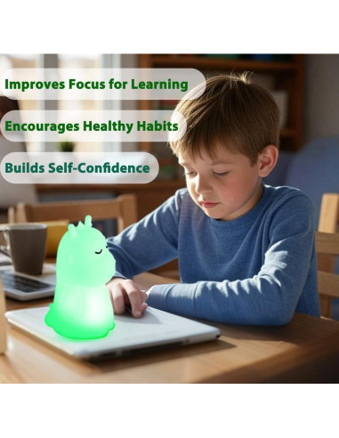 Herramienta de Meditación Visual Guiada Breathing Loong - Luz de Respiración Consciente para Estrés y Ansiedad