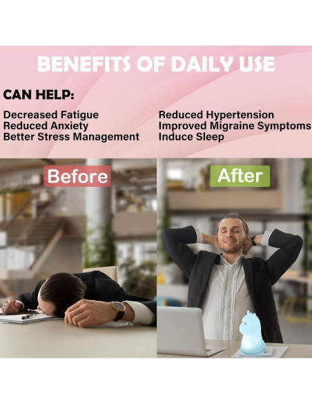 Herramienta de Meditación Visual Guiada Breathing Loong - Luz de Respiración Consciente para Estrés y Ansiedad