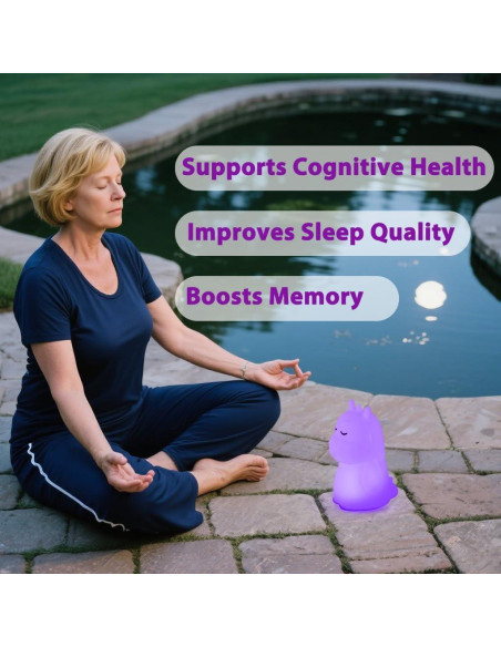 Herramienta de Meditación Visual Guiada Breathing Loong - Luz de Respiración Consciente para Estrés y Ansiedad