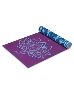 Esteras de Yoga Gaiam Premium 6mm Reversibles Antideslizantes