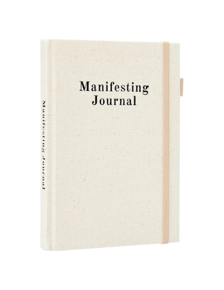 Diario de Manifestación 5 MINUTOS AL DÍA Beige 21.6x14.2 cm