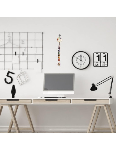 Adorno Colgante Árbol de la Vida 7 Chakras iSTONE 27.9 cm