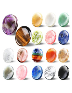 Piedras de Preocupación Fumete 18 Pcs para Alivio de Estrés