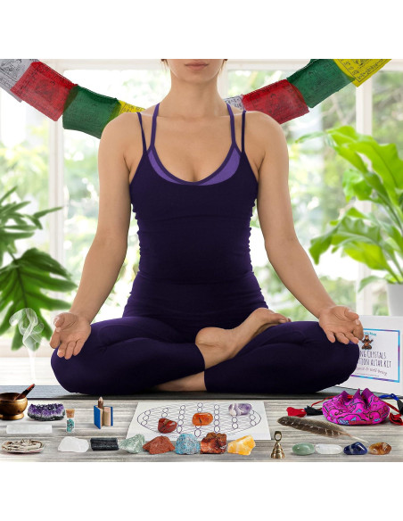 Kit de Altar y Meditación Dancing Bear 35 Piezas Cristales Kit de Altar y Meditación Dancing Bear 35 Piezas Cristales