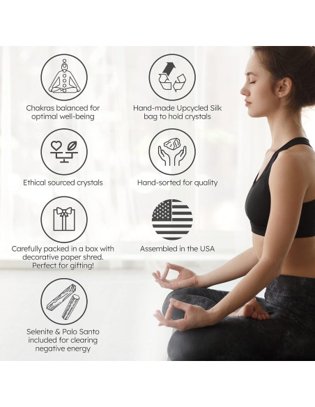 Kit de Altar y Meditación Dancing Bear 35 Piezas Cristales Kit de Altar y Meditación Dancing Bear 35 Piezas Cristales