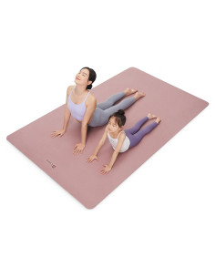 Esterilla de Yoga Extra Grande KEEP Rosa 190.5x119.4 cm Antideslizante
