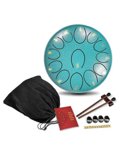 Tambor de Lengua de Acero 17 cm 13 Notas REGIS Musical