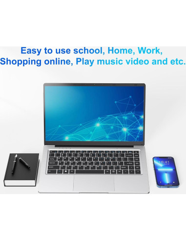 Laptop SAINTDISE 14.1" Celeron N4000 6GB 128GB SSD