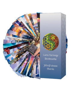 Tarjetas de Mindfulness Livin Harmony 72 Piezas - Citas Inspiradoras