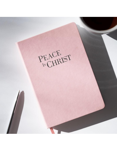 Diario Cristiano Guiado Armonía Divina Rosa 12 Semanas