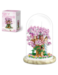 Juego de Construcción Bonsái Insgen 1382 Piezas con Luz