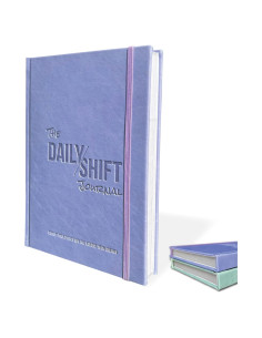 Diario de Objetivos Behavior Shift - Planificador 52 Semanas Púrpura