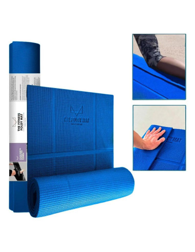 Alfombrilla de Yoga Plegable THE FOLDY MAT Azul 173x61 cm