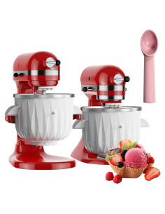 Accesorio para Helado HOZODO 1.89L para Kitchenaid
