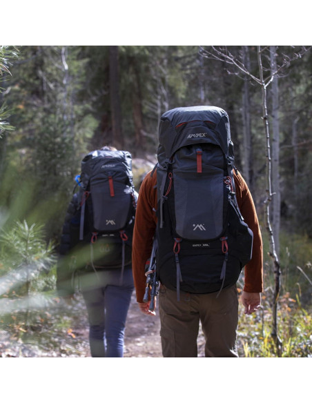 Mochila de Senderismo AMPEX 65L | Ligera y Ajustable