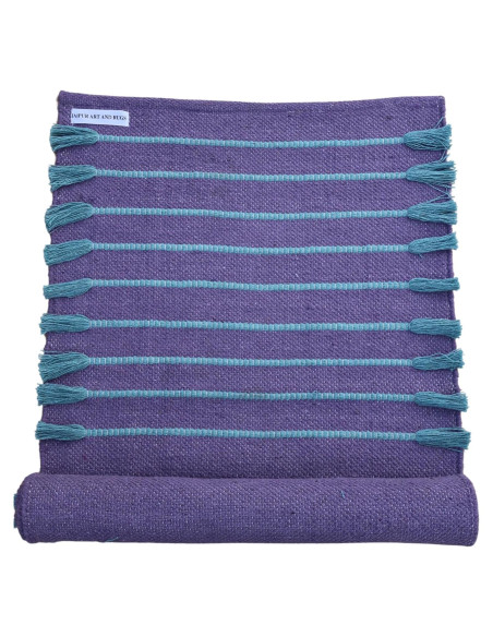 Alfombra de Yoga Ecológica Jaipur Art & Rugs 61x183cm Algodón