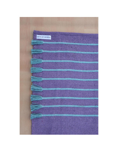 Alfombra de Yoga Ecológica Jaipur Art & Rugs 61x183cm Algodón