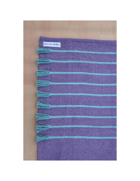 Alfombra de Yoga Ecológica Jaipur Art & Rugs 61x183cm Algodón