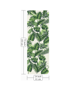 Alfombrilla de Yoga Plegable Jooeer Verde Antideslizante 1.5mm 2