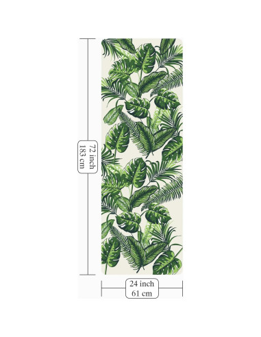 Alfombrilla de Yoga Plegable Jooeer Verde Antideslizante 1.5mm