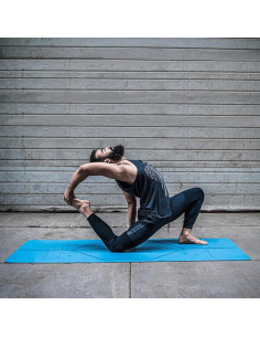 Esterilla de Yoga Liforme Azul 185x68cm Antideslizante 4.2mm 2