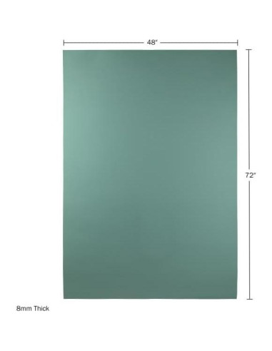 Alfombrilla de Yoga Grande Wakeman 1.83m Antideslizante 8mm