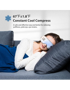 Masajeador de Ojos fmlave LS-EM003 Calor y Enfriamiento 2