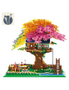 Set de Bloques de Construcción Kadablk Casa Árbol 4450 PCS