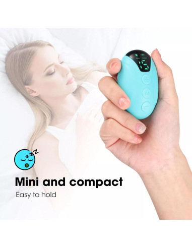 Dispositivo de Neurocontrol para Ansiedad y Sueño Blanco 6.5x4x3.5cm