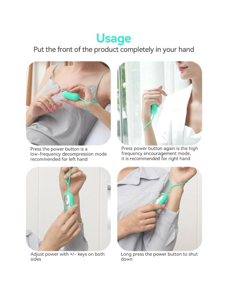 Dispositivo de Alivio de Insomnio Agatige USB 1 Cuenta Lima