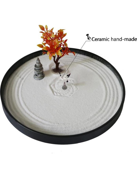 Kit Jardín Zen Japonés Miniatura - Accesorios Decorativos