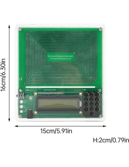 Generador de Resonancia Schumann TKXEC 7.83Hz Ajustable