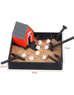 Jardín Zen de Pollo DRXX FEXE 17.78x17.78 cm Alivio Estrés 2