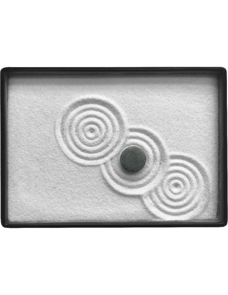 Mini Jardín Zen Clásico ICNBUYS con Rastrillo y Bolígrafos