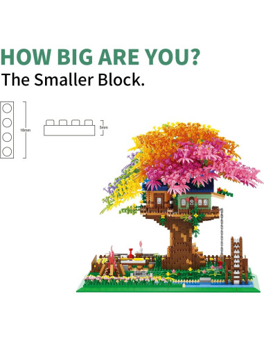 Set de Bloques de Construcción Kadablk Casa Árbol 4450 PCS