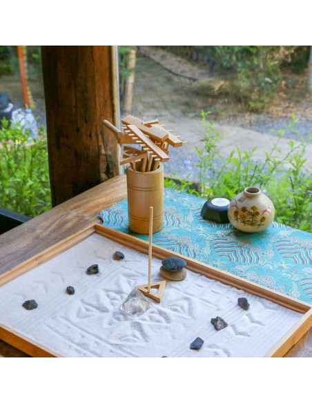 Kit de Rastrillos de Jardín Zen JJJ Arts - 15 Accesorios