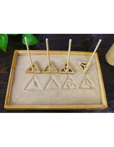 Kit de Rastrillos de Jardín Zen JJJ Arts - 15 Accesorios