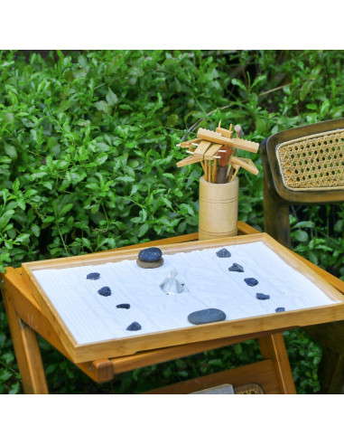 Kit de Rastrillos de Jardín Zen JJJ Arts - 15 Accesorios