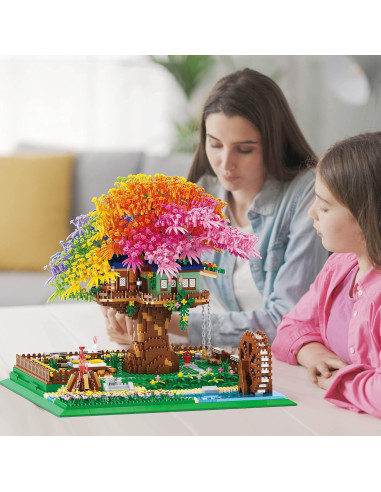 Set de Bloques de Construcción Kadablk Casa Árbol 4450 PCS