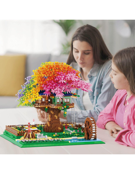 Set de Bloques de Construcción Kadablk Casa Árbol 4450 PCS