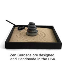 Mini Jardín Zen Hecho a Mano Paintspiration con Piedras Naturales 2