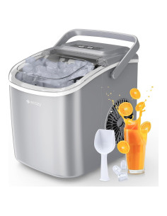 Máquina de Hielo Portátil ecozy IM-BS260C 9 Cubos en 6 Min