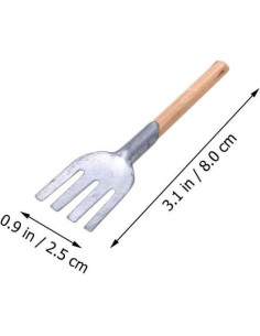 Garneck Mini Herramientas de Jardín 5 Piezas Accesorios Bonsái 2